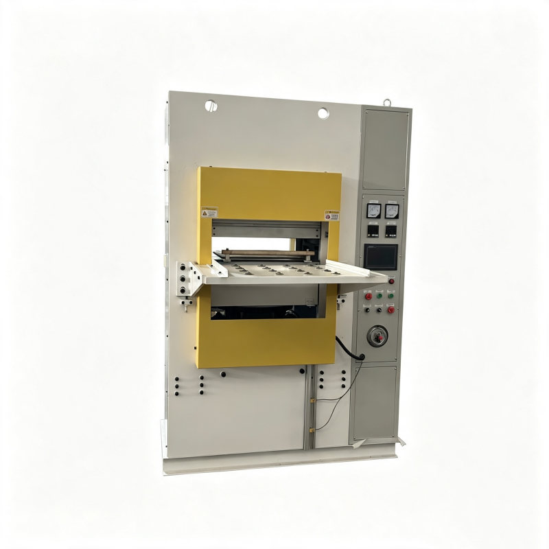 150-ton hand-push frame type vulcanizing machine