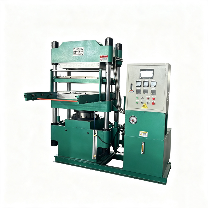 160-ton manual push-pull vulcanizing machine