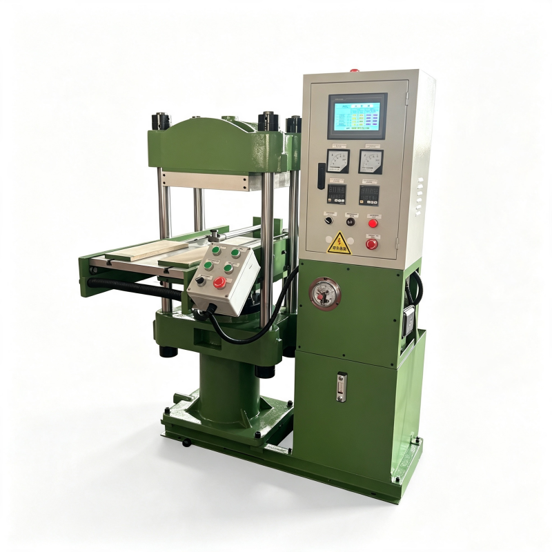 50-ton 400x400x1 automatic push-pull vulcanizing machine