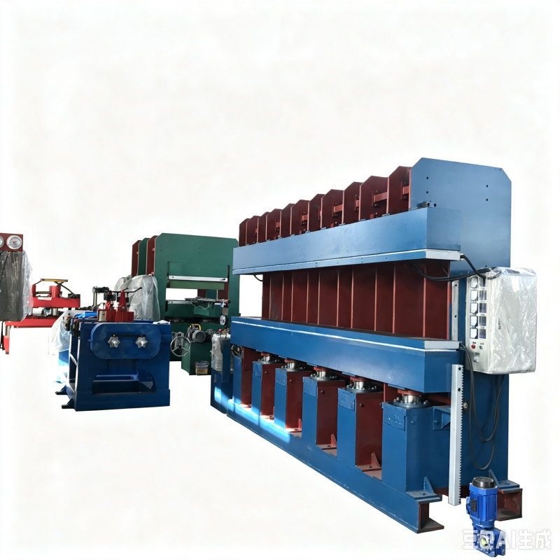 4.5-meter jaw-type long-strip vulcanizing machine