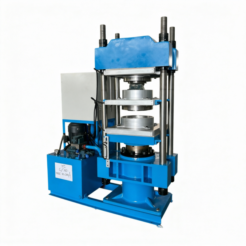 100-ton 600x600x2 automatic solid tire vulcanizing machine