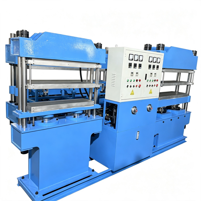 50-ton double-layer double-cylinder automatic vulcanizing ma