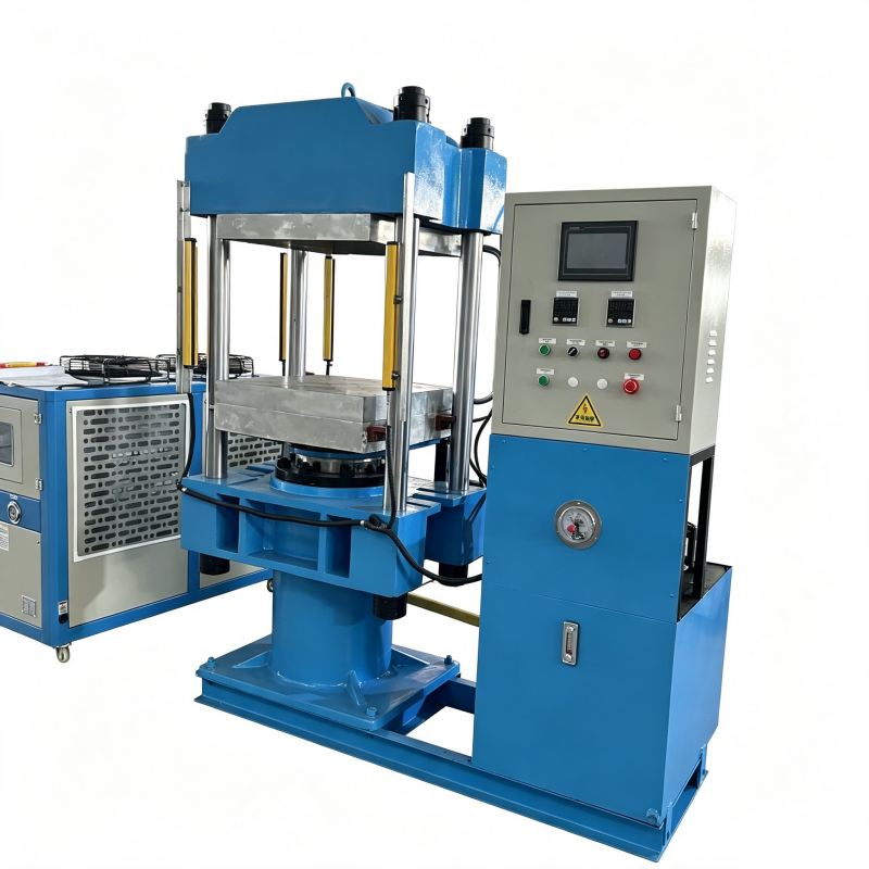 100-ton 600x600x1 column type vulcanizing machine