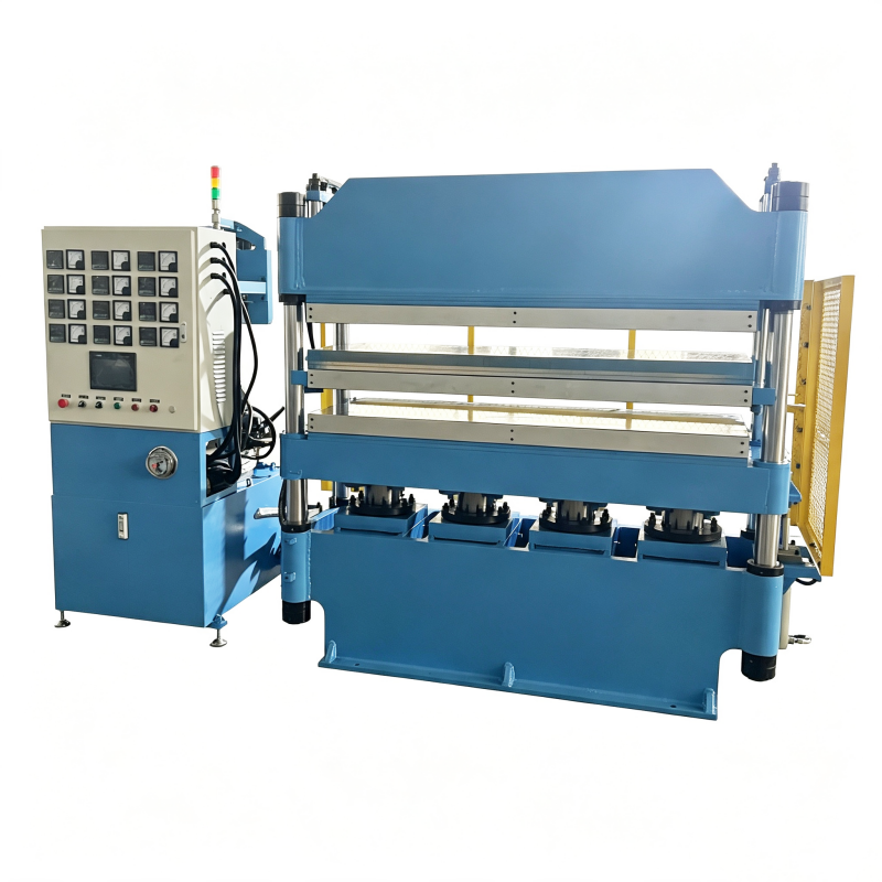 100-ton 1600x600x2 flat plate vulcanizing machine