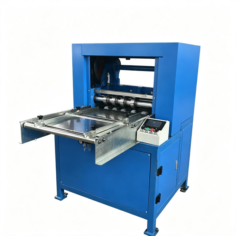 Rubber cutting machine